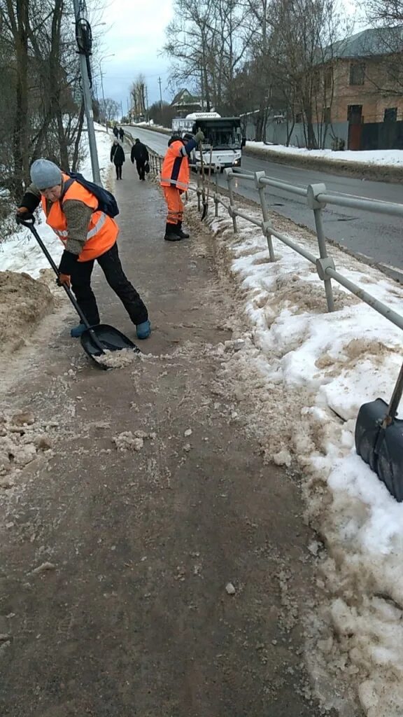 Зимнее содержание территории. Зимнее содержание территории