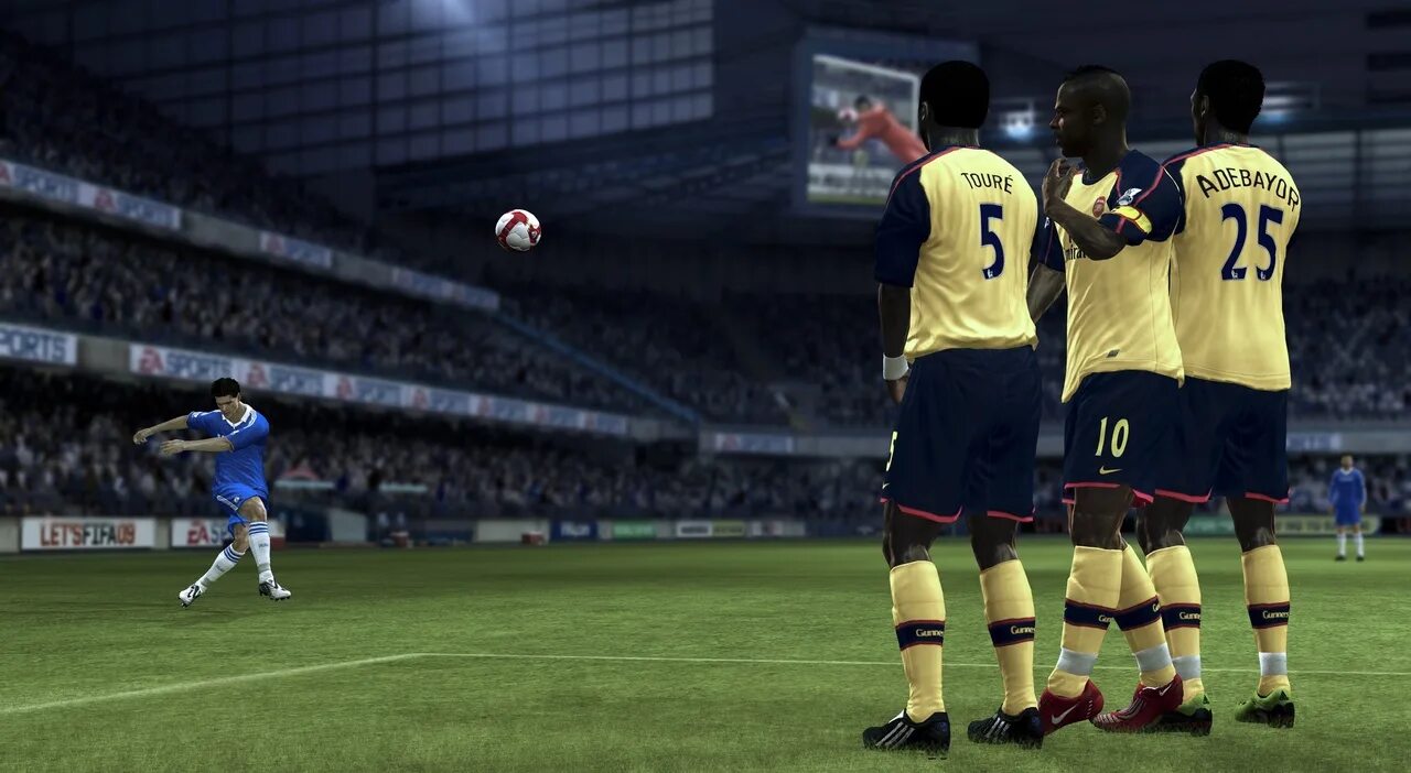 FIFA Soccer 09. FIFA 09. FIFA 09 (Xbox 360). FIFA 09 Gameplay.