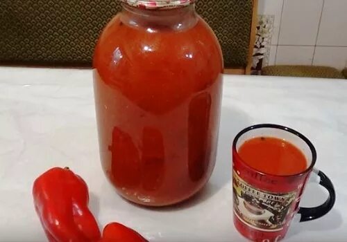 Как сделать перец в томатном соке. Томатный сок с перцем. Лечо из болгарского перца с томатным соком на зиму. Домашний томатный сок. Болгарский перец в томатном соке на зиму.