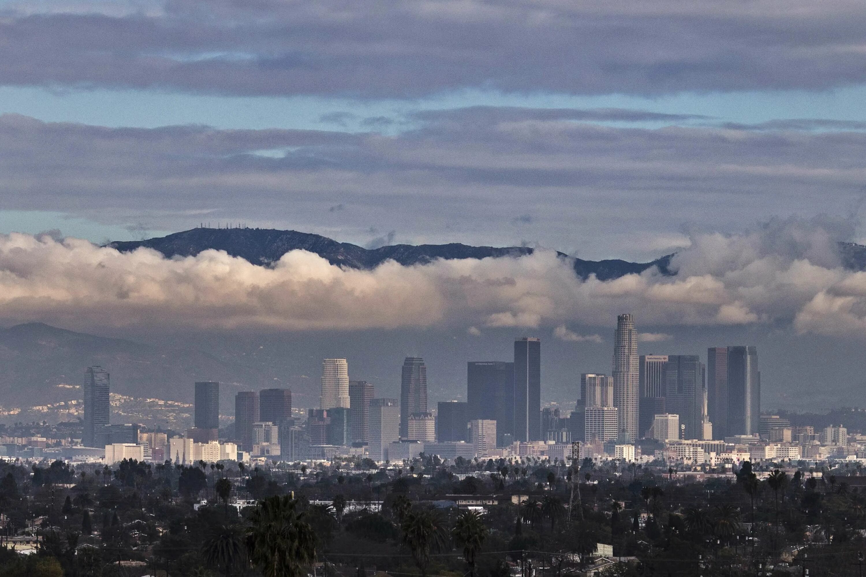 This pollution is gathered in clouds