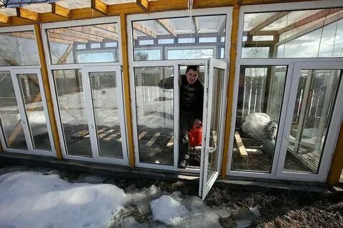Оконная теплица