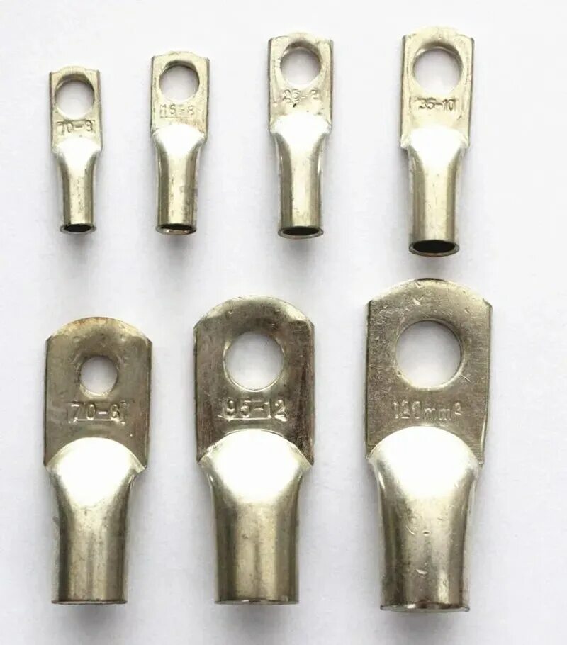 Наконечник тмл 16-6-6 луженый. 19). Yzn10-035-k07. Наконечник тмл 35-10-10 луженый (квт). Клемма 35 мм2.