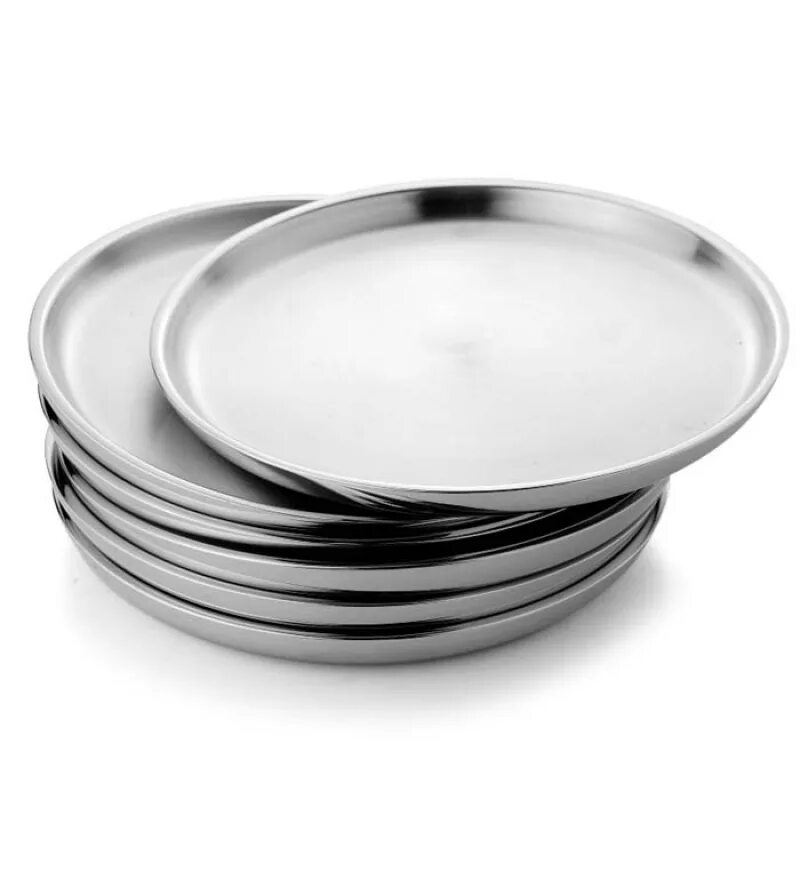 Fretta round. Посуда индийская сталь тарелка тхали. Поднос из нержавеющей стали sus304. Тарелка металлическая плоская. Тарелки из нержавейки.