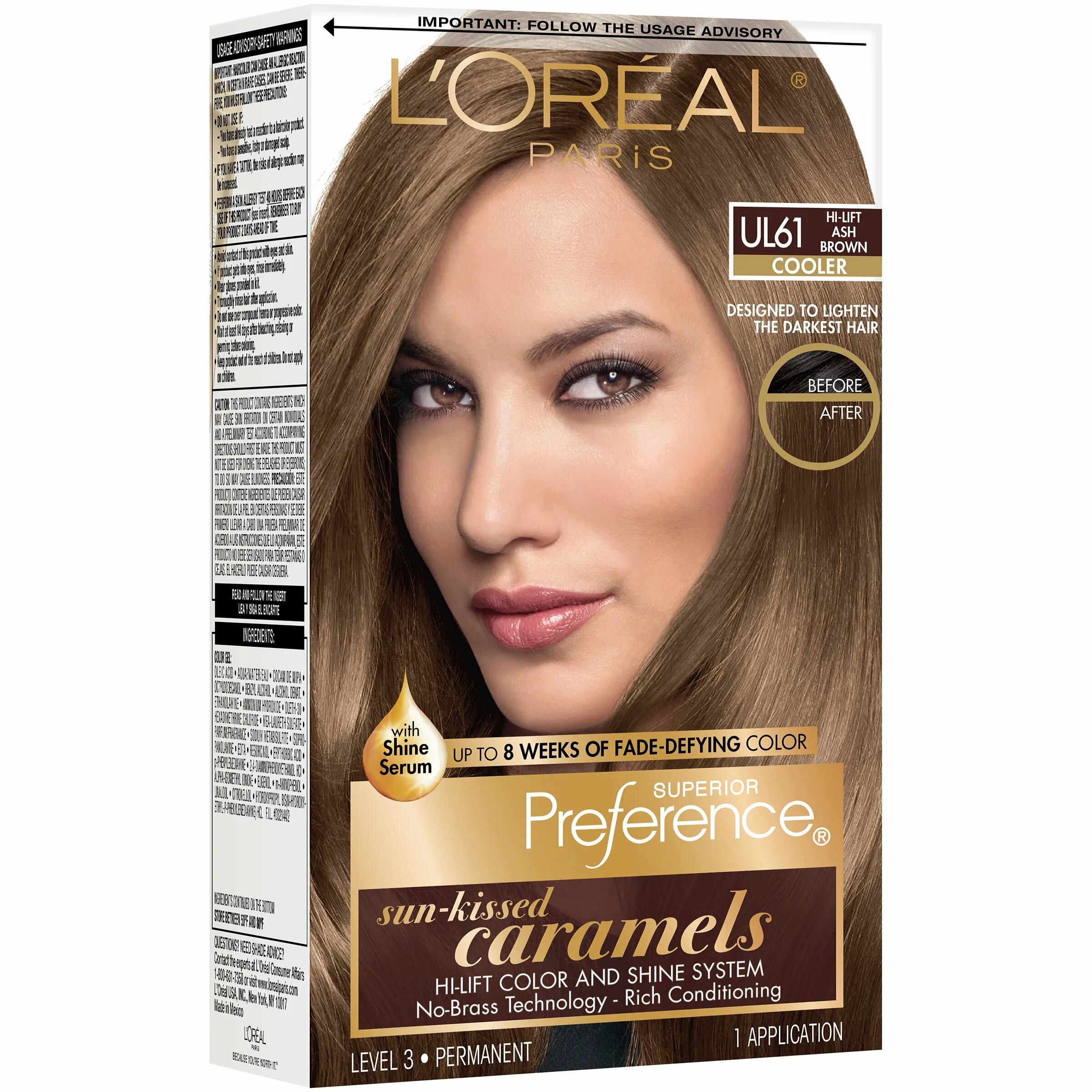 Light Brown l'Oreal. Эш Браун цвет волос краска. Лореаль Бронзед Браун. Лореаль 6vol. Лайт браун