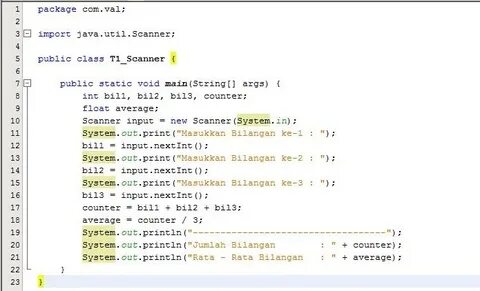 Scanner java