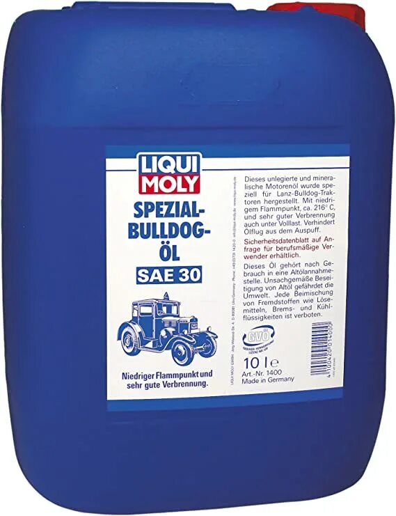 Масло 1400. 1400 Масло. Масло для садовой техники Liqui Moly Special Bulldog Oil SAE 30 10 Л.