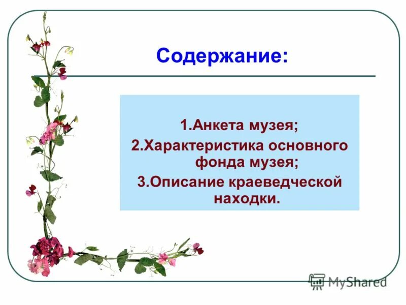 Находка содержание. Анкета в музее. Анкетирование в музее.