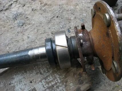 Замена подшипника полуоси нива с абс