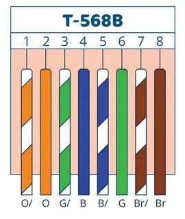 Rj 45 цвета