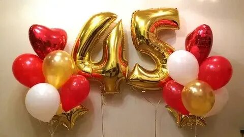 Юбилей 45 лет в стиле