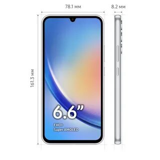 Galaxy a34 silver