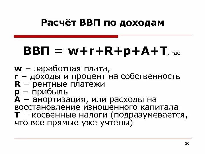 Включаются ли. Расчет ВВП по доходам формула. Формула вычисления ВВП по доходам. Способы подсчета ВВП по доходам. Формула расчета ВВП по доходам и расходам.