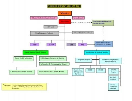 Health gov. Draft of the Ministry of Health.