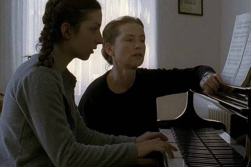 За роялем с учительницей. Anna plays the piano. Пианистка (la pianiste) 2001. Пианистка 2001. Anna plays the piano.