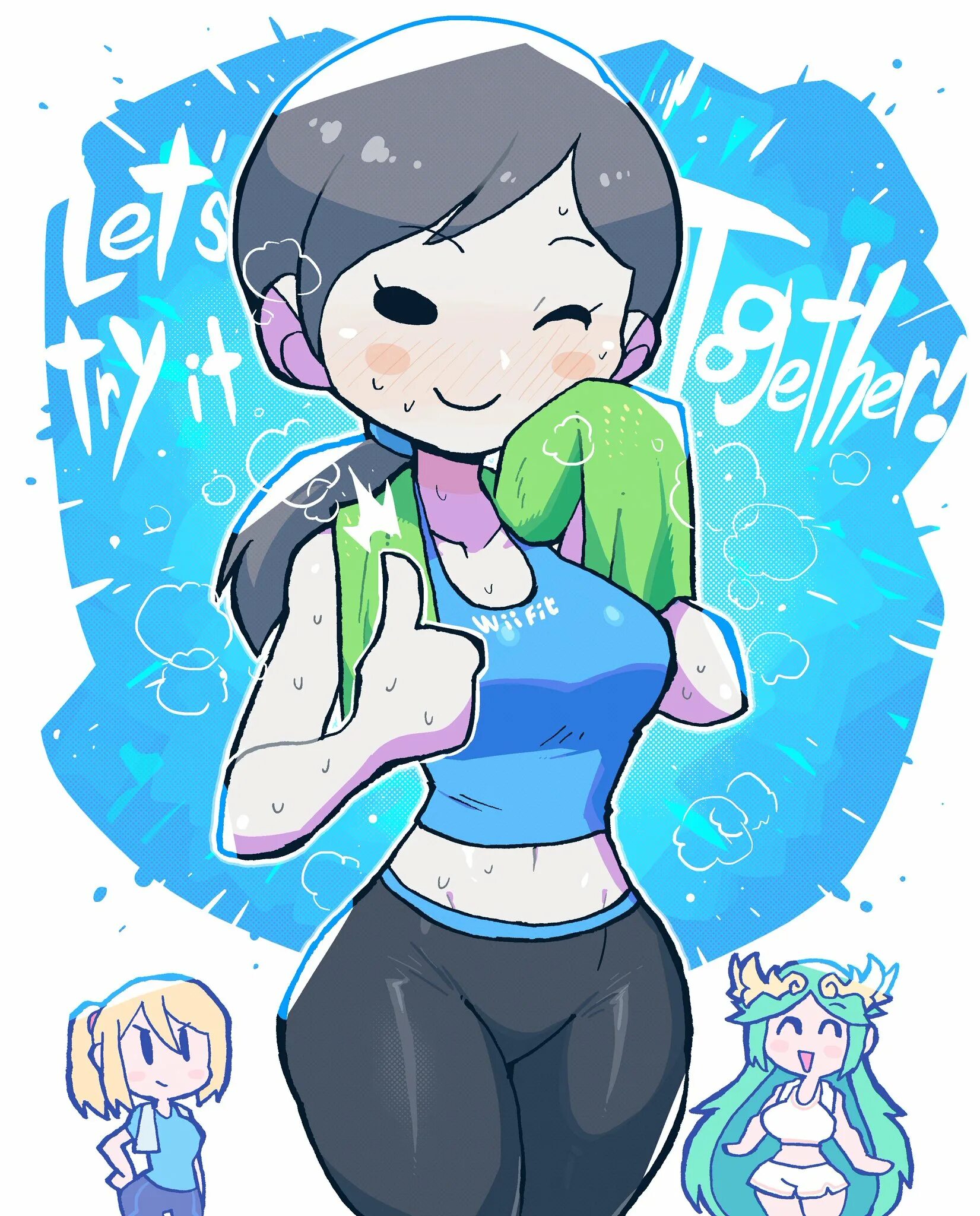 Wii fit. Wii Fit Trainer 34. Тренер Wii Fit Art. Wii Fit futa. Wii Fit Trainer и Самус.