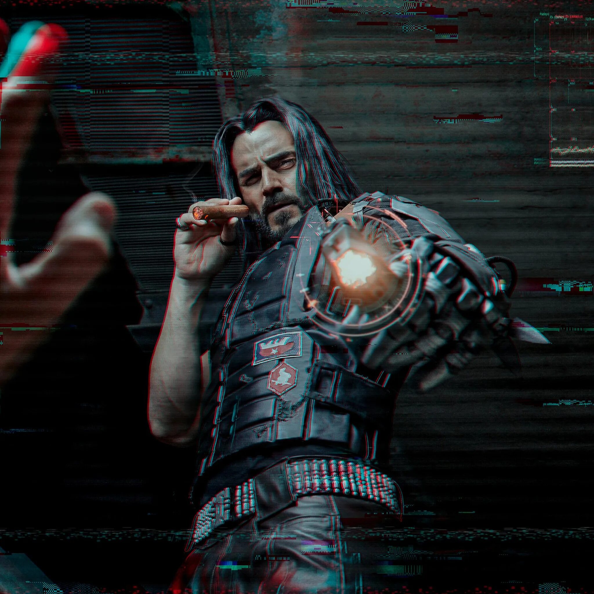 Cyberpunk silverhand theme. Cyberpunk silverhand theme