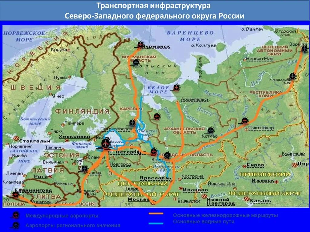 Карта северо запада района россии. Северо-Западный федеральный округ на карте. Физическая карта Северо Западного района. Карта Северо-Запада России. Северо Запад Росси карта.