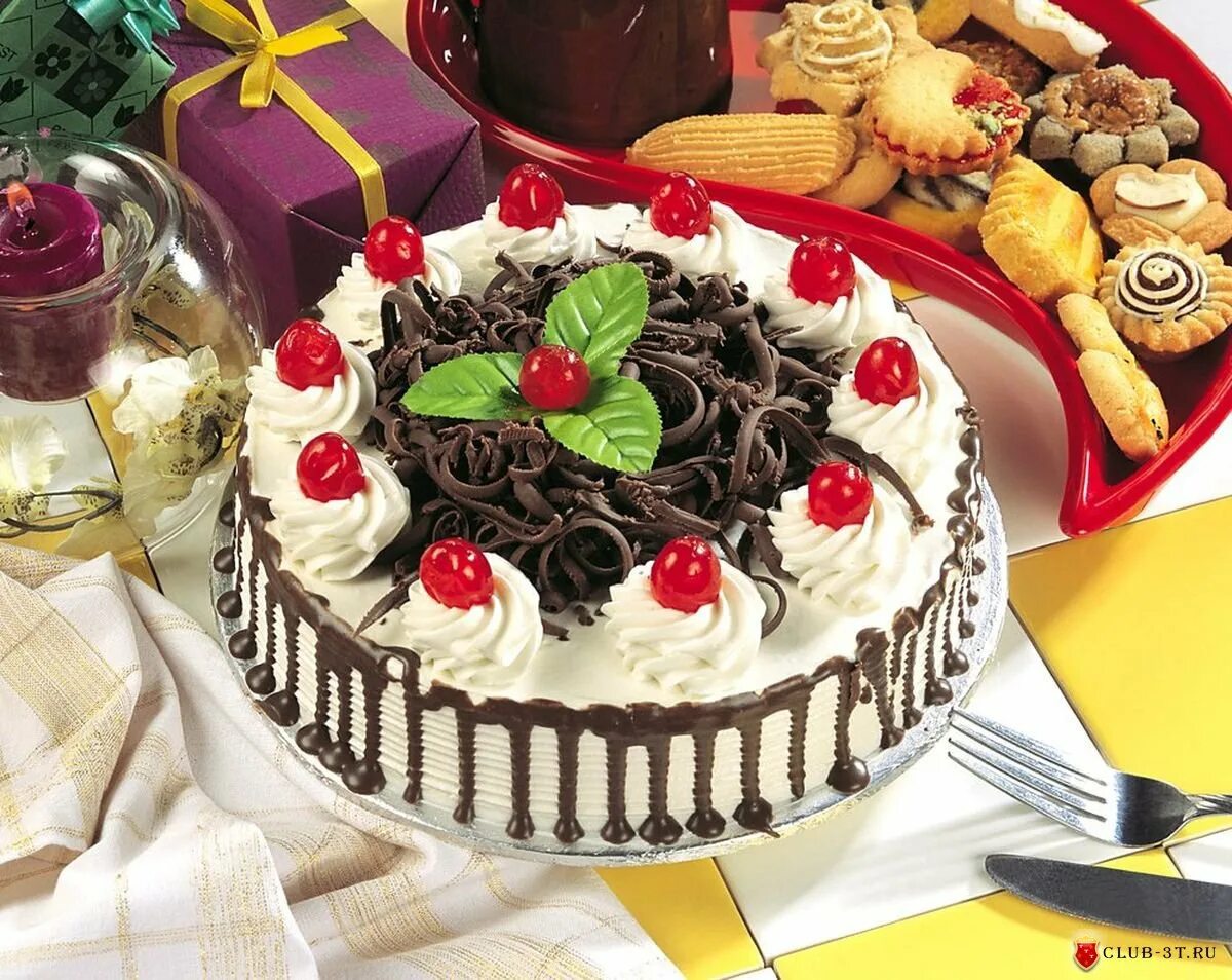 Украшение торта. Красивые торты. Красивое украшение торта. Красивые торты на день рождения.