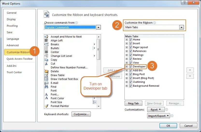 Разработчик word. Разработчик в ворде. разработчик в word 2013. ms office developer tab. активировать раздел разработчик ворд.