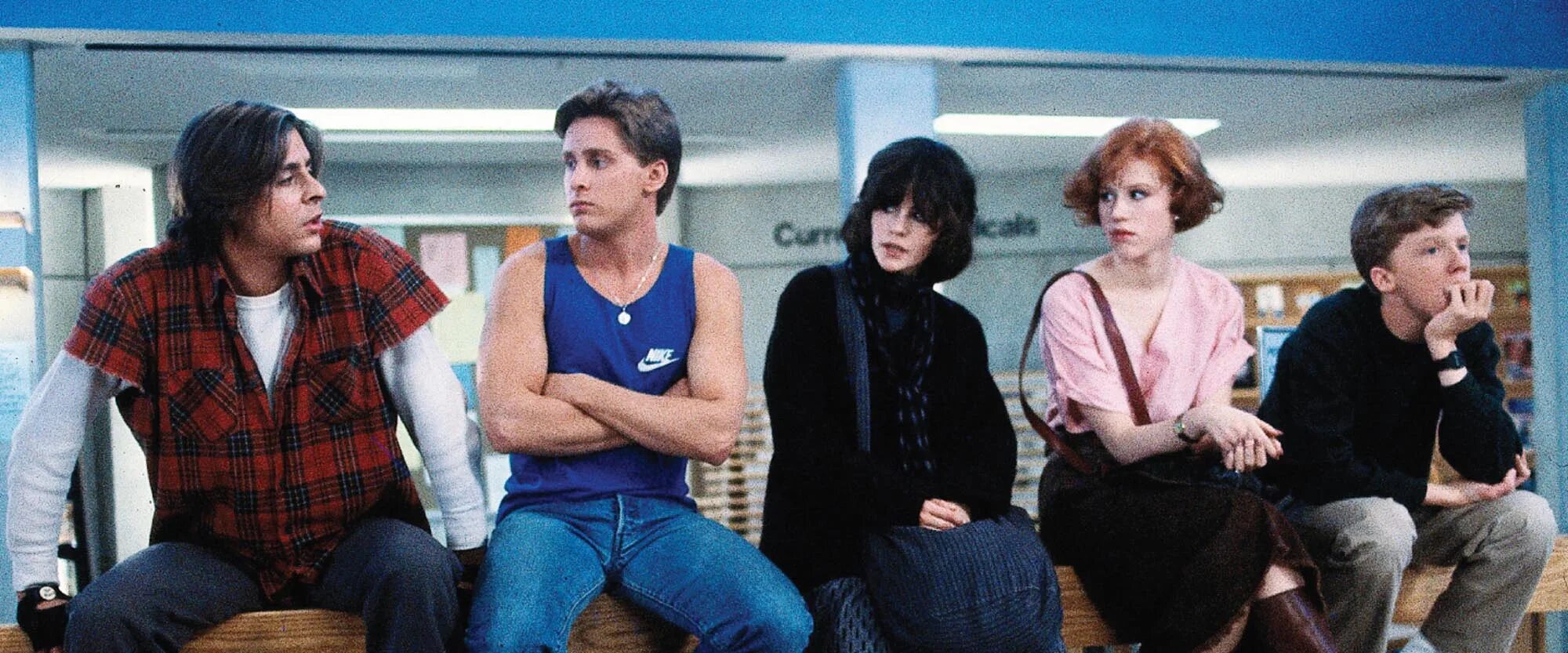 Клуб завтрак видео. Элли Шиди клуб завтрак. Breakfast Club 1985. Клуб «завтрак» / the Breakfast Club (1985). Джадд Нельсон и Элли Шиди.