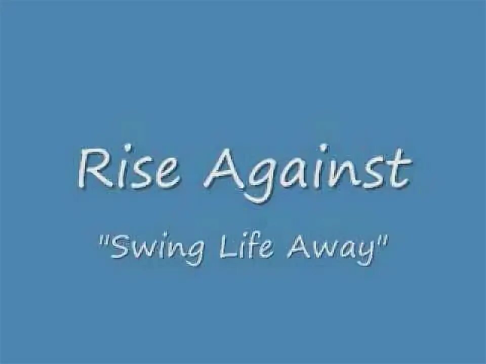 Swing life вход в аккаунт swinglife. Swing Life away Rise against.