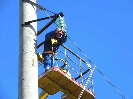 Установка изоляторов