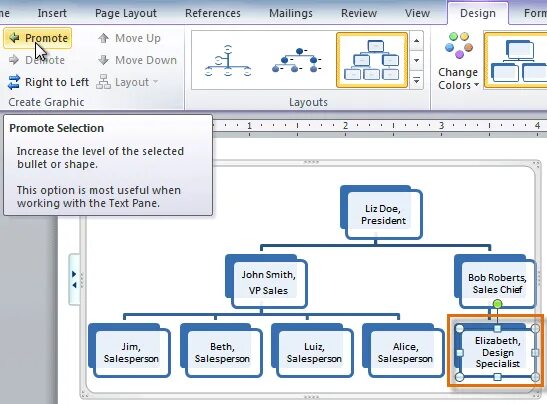 Microsoft layout creator