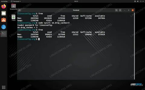 Linux cache