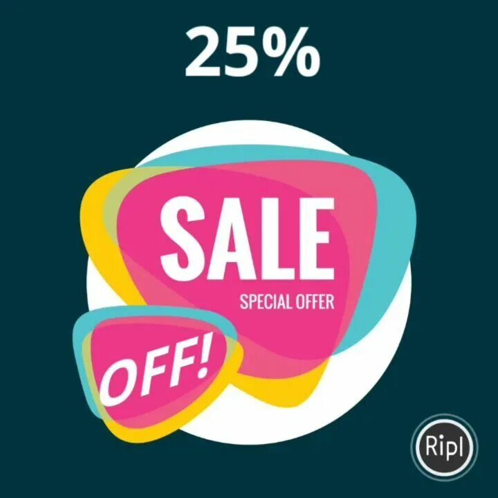Save 25. Save 25