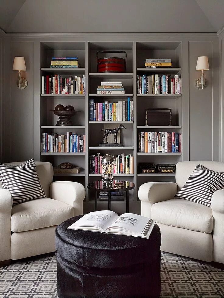 Pacific Heights by John K. Anderson Design HomeAdore Home library design, Master