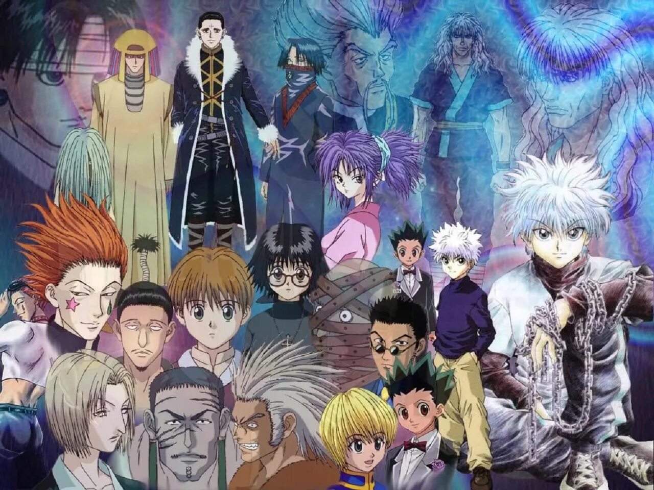 Хантер х хантер на русском языке. Охотник х охотник / Hunter x Hunter. Геней рёдан персонажи.