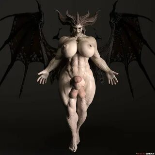 Red3dx - Futa Lilith diablo 4 rule 34 hentai porn 2.