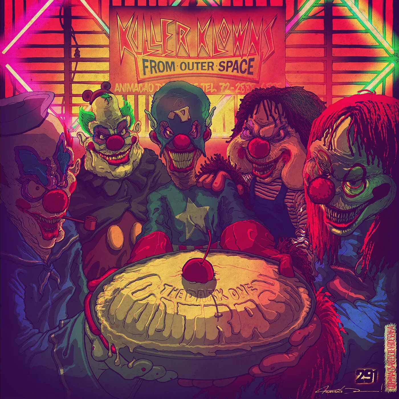 From outer space. Killer klowns from outer space figure. killer klowns from outer space. killer klowns from outer space книга. killer klowns from outer space the game.