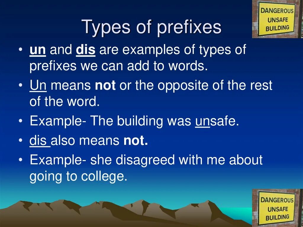 Приставки un dis. Dis prefix meaning. Classification of prefixes. Префикс co.