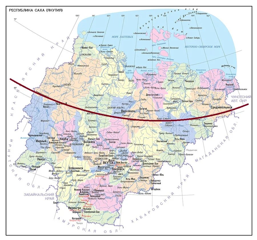Мурманск какая параллель