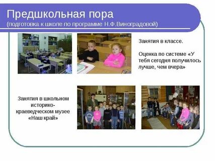 Класс предшкольной подготовки