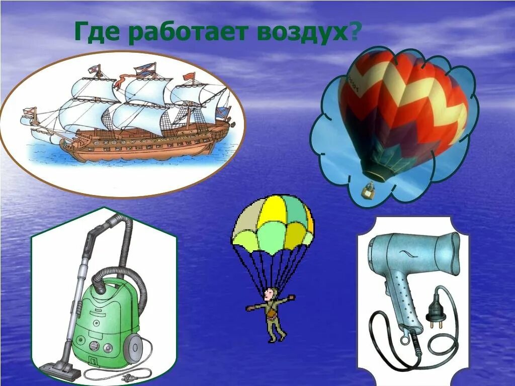 Где использовать воздух. Воздух для дошкольников. изображение воздуха для дошкольников. где человек использует воздух. презентация на тему воздух для дошкольников.