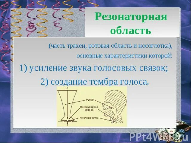 Голосовые резонаторы. Певческие резонаторы. Верхние и нижние резонаторы голосового аппарата. Резонаторная система. Голосовые резонатор презентация.