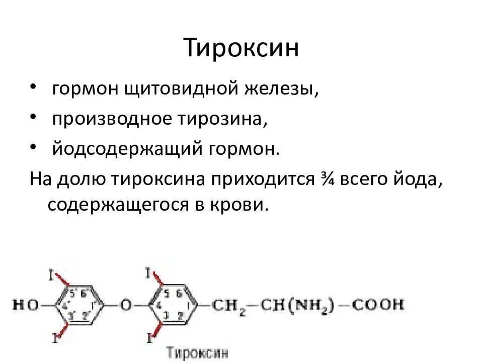 Использование йода для синтеза гормонов. Тироксин гормон щитовидной железы. Состав тироксина гормона. Гормоны производные аминокислоты тирозин это. Гормоны щитовидной железы биохимия таблица.