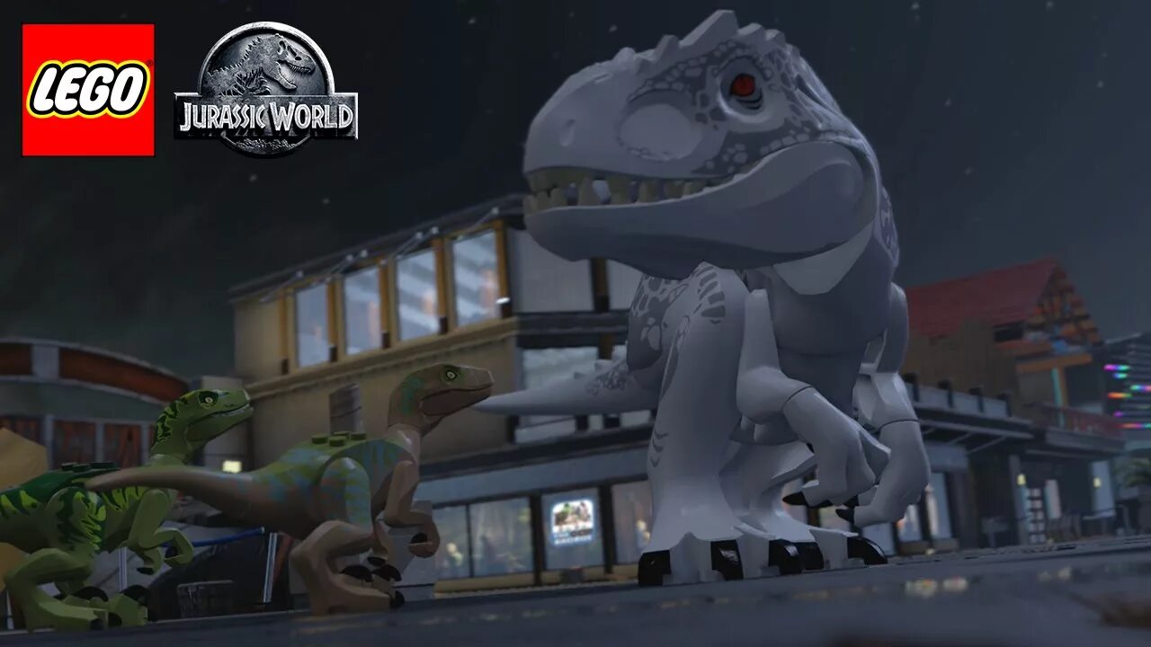 Секретный экспонат блиц. Jurassic World Главная улица.