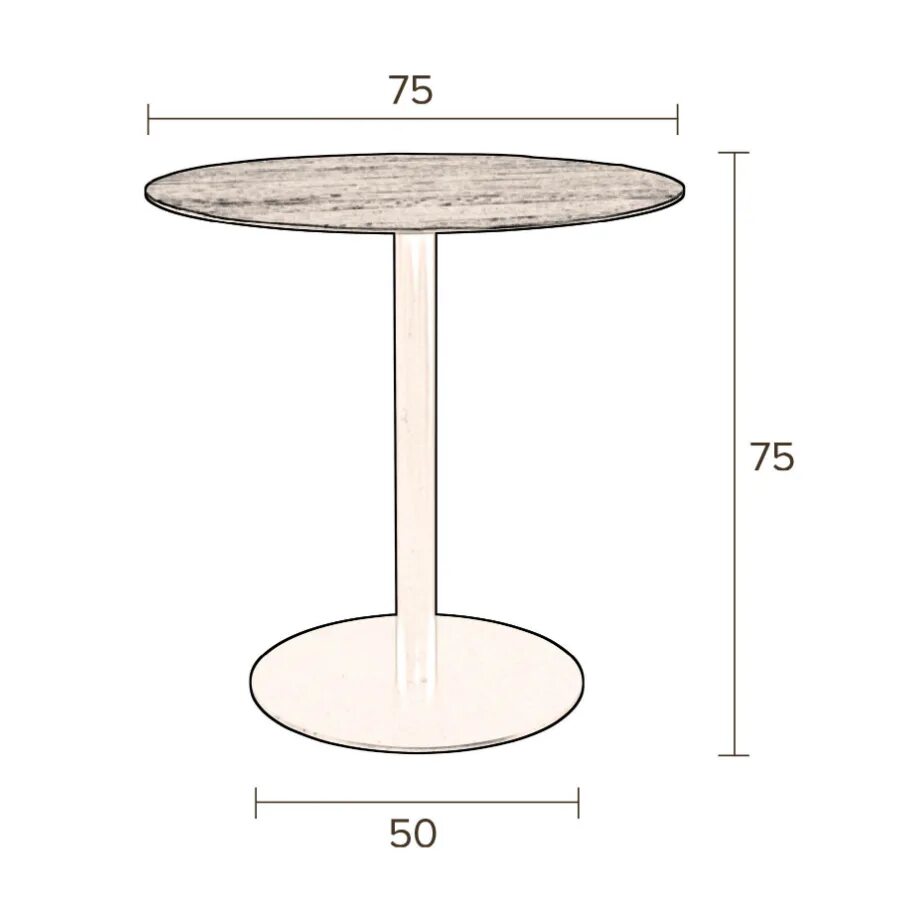 Высота круглого стола. Стол Bistrot Bar. Круглый стол небольшого диаметра. Столик круглый маленький. Размер маленького круглого столика.