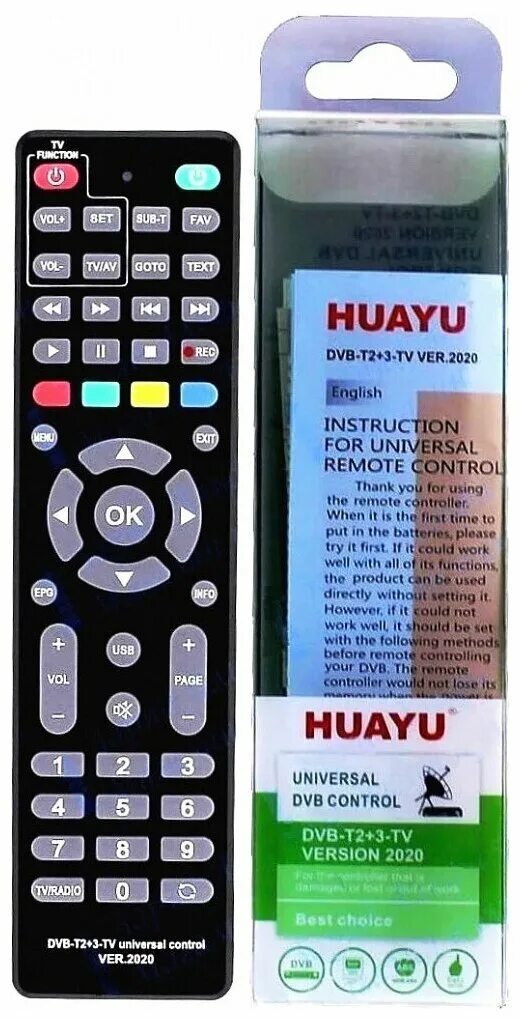 Универсальный пульт Huayu DVB-t2+t3. Пульт универсальный ver.2021 DVB-t2+3 Universal. Пульт Ду универсальный Huayu для ресиверов DVB-t2+3 версия 2020. Универсальный пульт DVB-t2+TV коды. Настройка универсального пульта для приставки