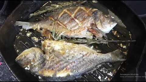 Как пожарить рыбу дорадо