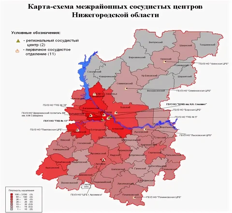 Карта плотности населения Нижегородской области. Плотность населения Нижегородской области. Климат Нижегородской области карта. Население Нижегородской области.