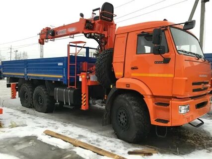 Манипулятор на базе камаза