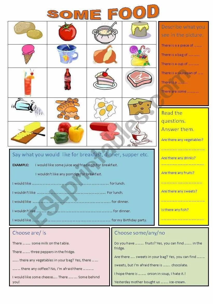 There is some fruit. There is there are some any. Some any Worksheets продукты. Some any интересные задания. There is there are some any Worksheets.