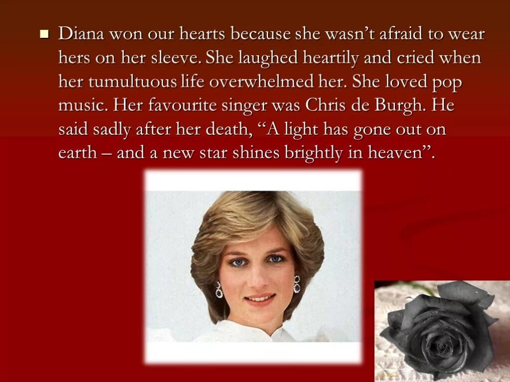 Message diana