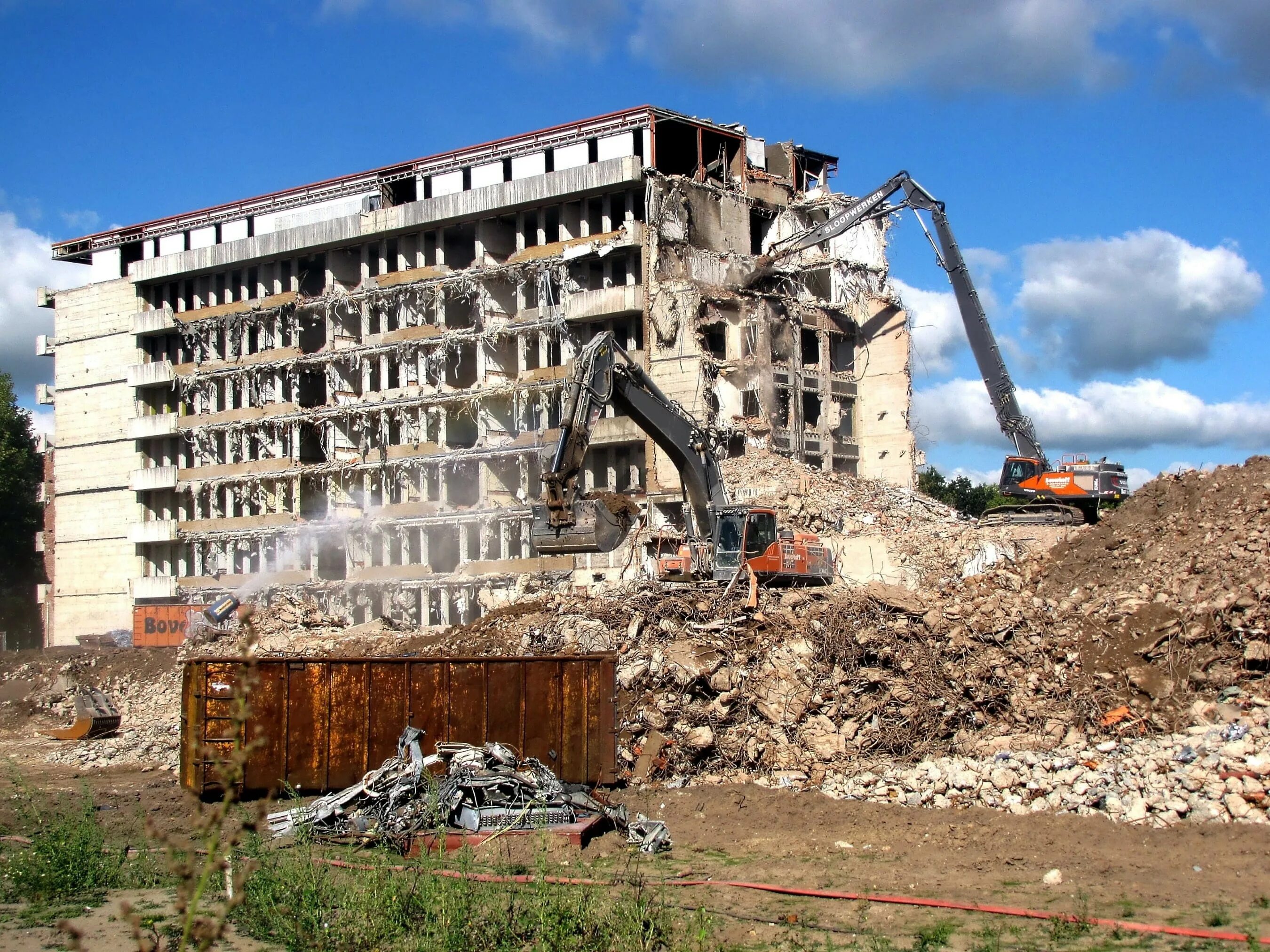 Building destruction