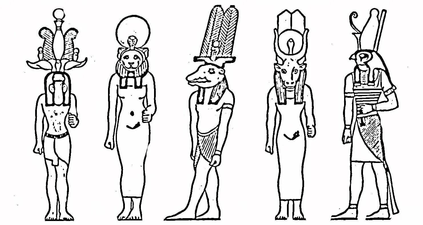 Египет люди боги. Богиня Сехмет в древнем Египте. Осирис Бог Египта раскраска. Боги древнего Египта 5 класс рисунок. Древний Бог Египет Упуаута распечатка.