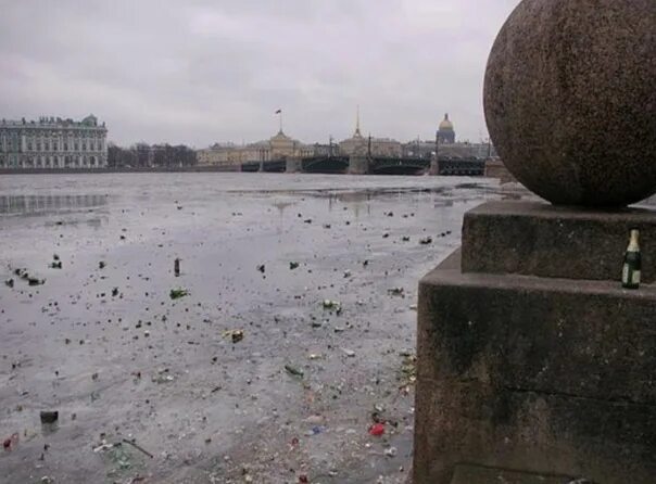 Насколько грязно. Загрязнение воды в Санкт-Петербурге.